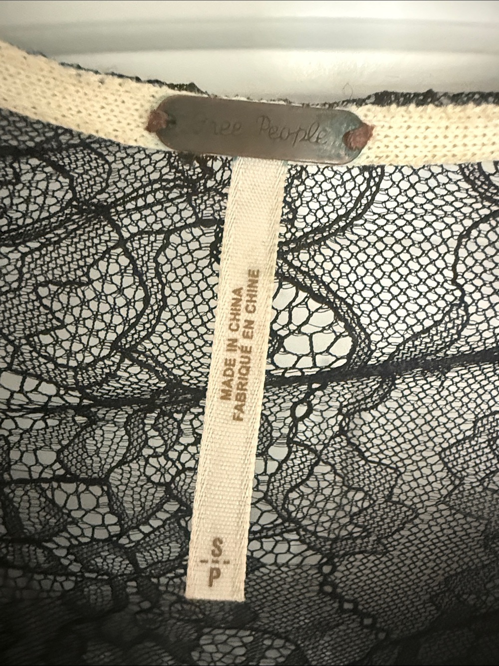 Free people peekaboo lace back cardigan - Picture 4 of 4